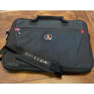 Swiss Gear Black Laptop Bag Messenger Read